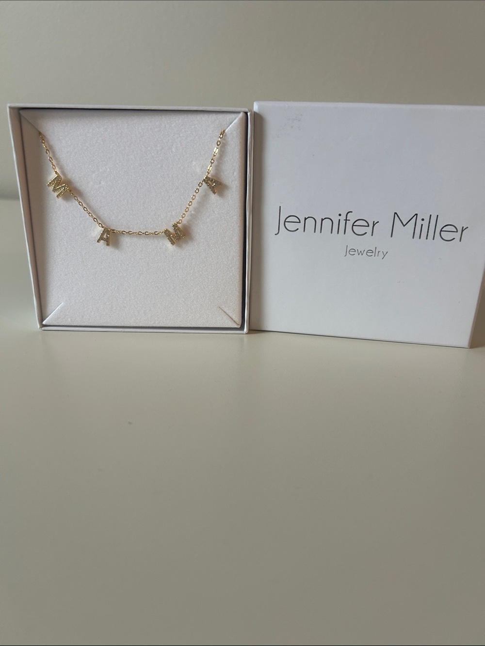 Jennifer Miller Gold Initial Letter Necklace - Women Jewelry